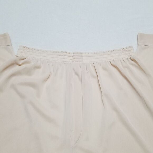 𝅺VINTAGE 60s JCPENNEY ILGWU Cream Brown Pajama Set - Picture 6 of 10